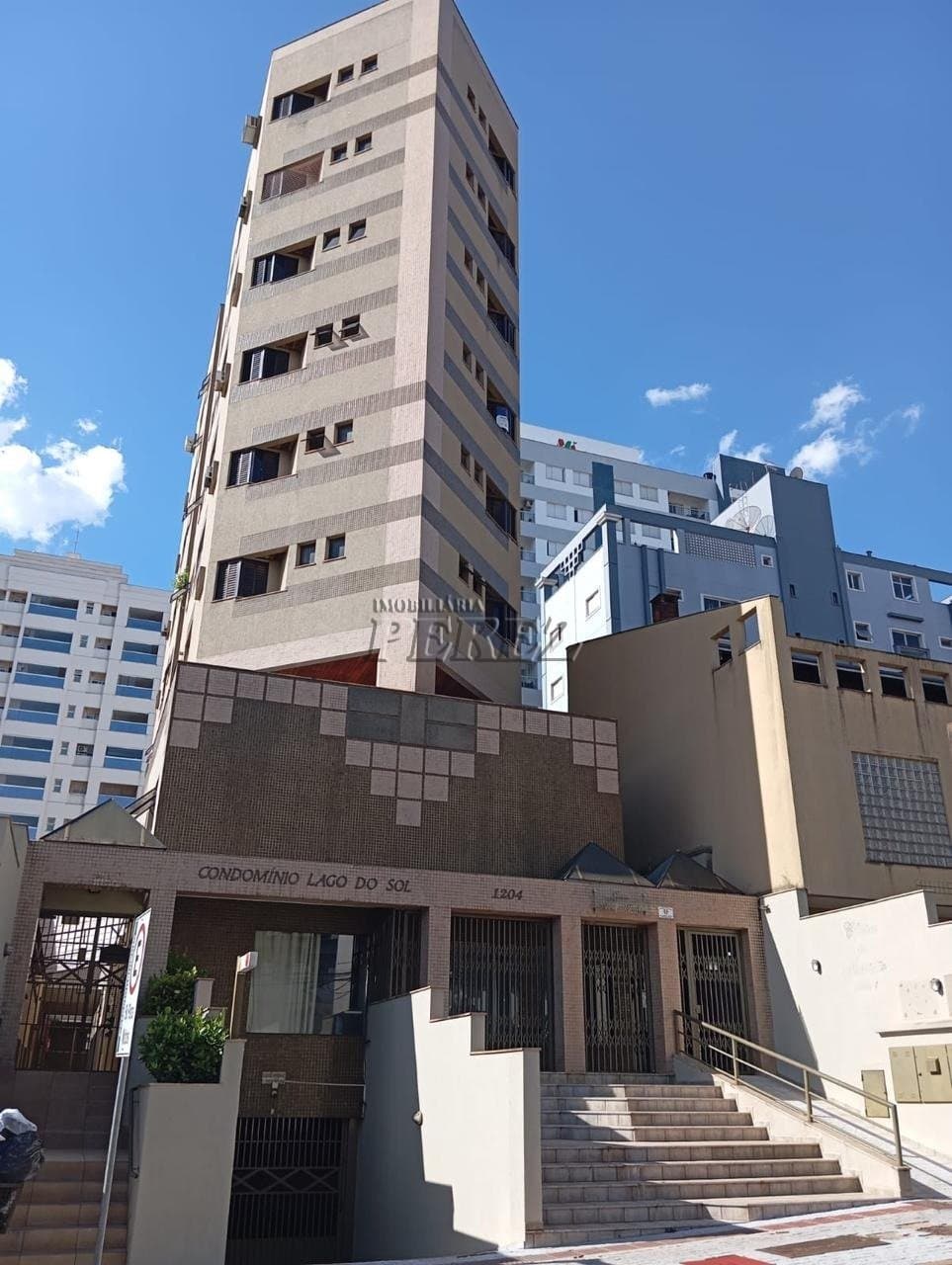 Apartamento à venda e locação no Edifício Lago do Sol no centro de Londrina - Rua Paes Leme
