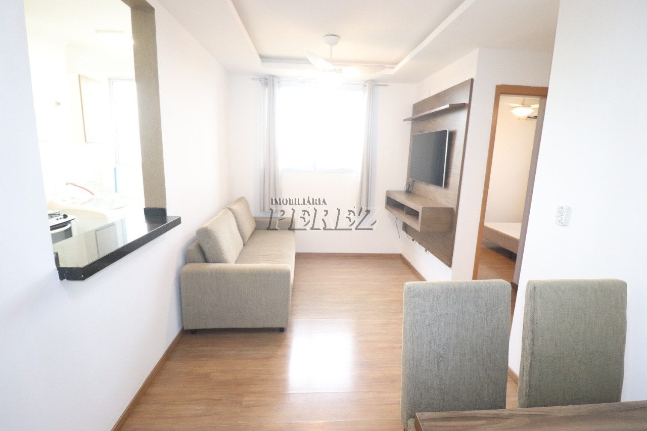 Apartamento mobiliado para alugar no Spazio Louvre na região oeste de Londrina