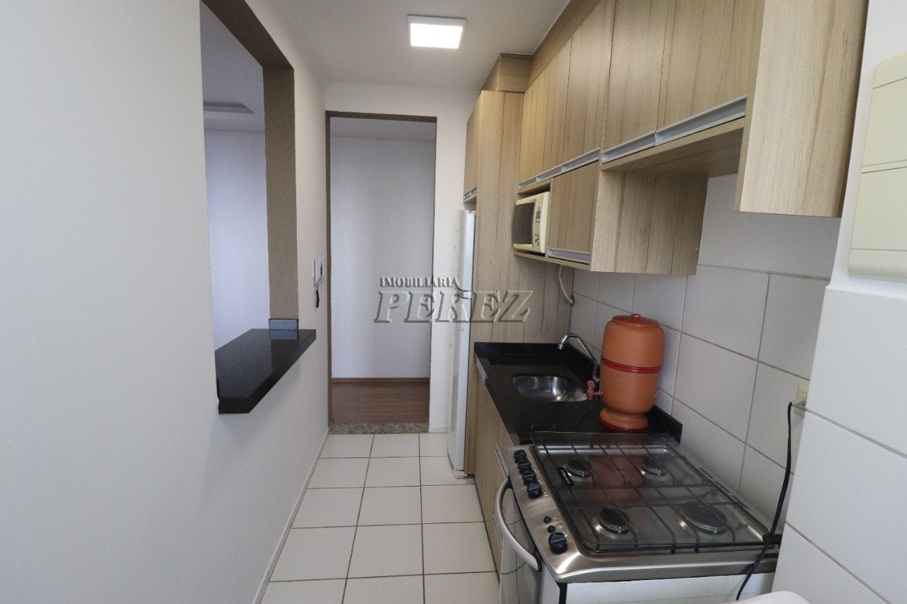 Apartamento mobiliado para alugar no Spazio Louvre na região oeste de Londrina