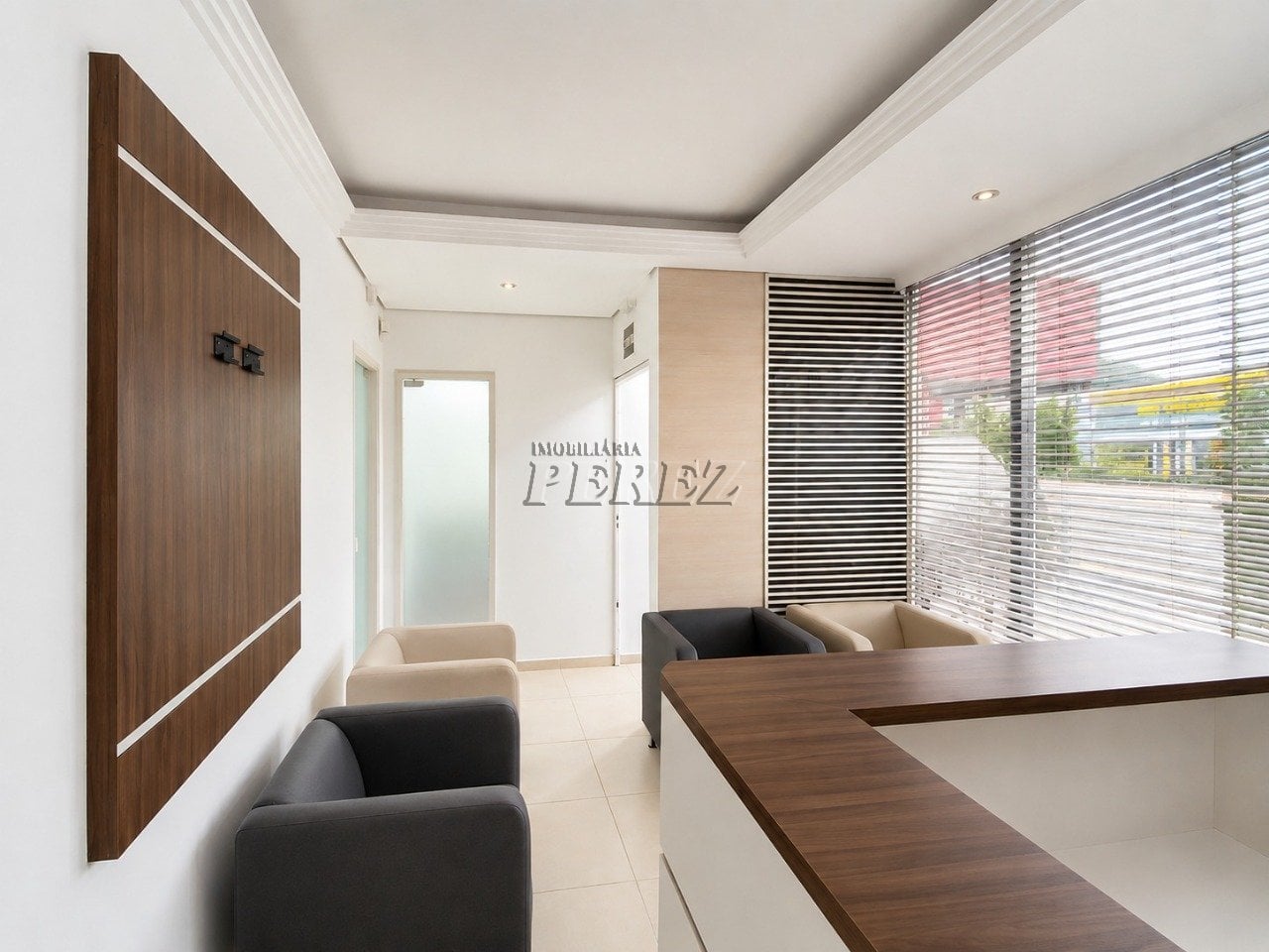 Sala comercial mobiliada para alugar na região central de Londrina