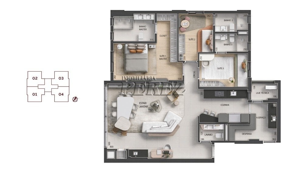 Apartamento à venda no Lina, lançamento da Construtora Vectra em Londrina