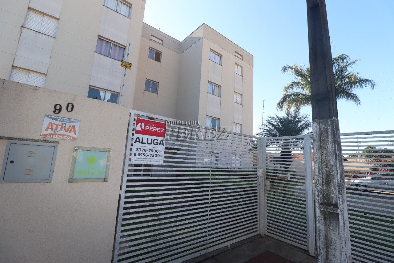 Apartamento para alugar na região norte de Londrina - Residencial Portal do Sol