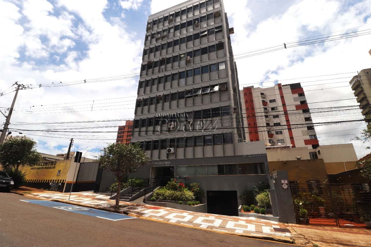 Sala comercial para alugar no Comercial Mercúrio na Rua Espírito Santo, no Centro de Londrina. — foto principal