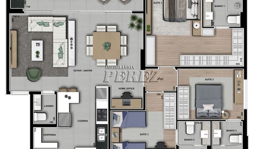 Apartamento à venda no lançamento ORO, região sul de Londrina