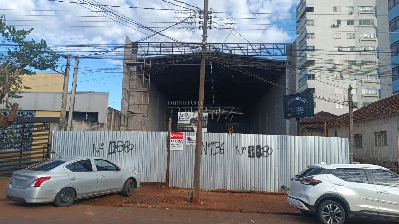 Barracão para alugar no centro de Londrina - Rua Brasil