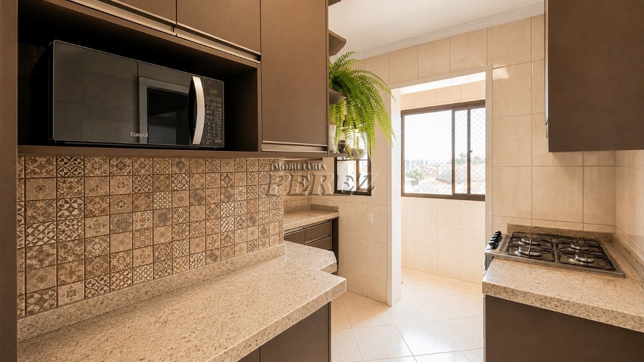 Apartamento para Locação com 3 Quartos, Suíte e Armários Planejados