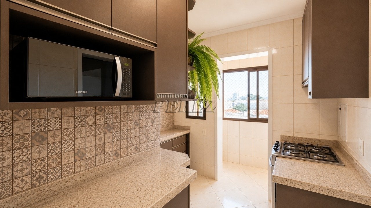Apartamento para Locação com 3 Quartos, Suíte e Armários Planejados
