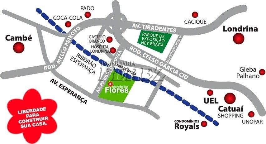 Casa à venda no Condomínio Morada das Flores - Azaleia, em Cambé - Jardim Ecoville I