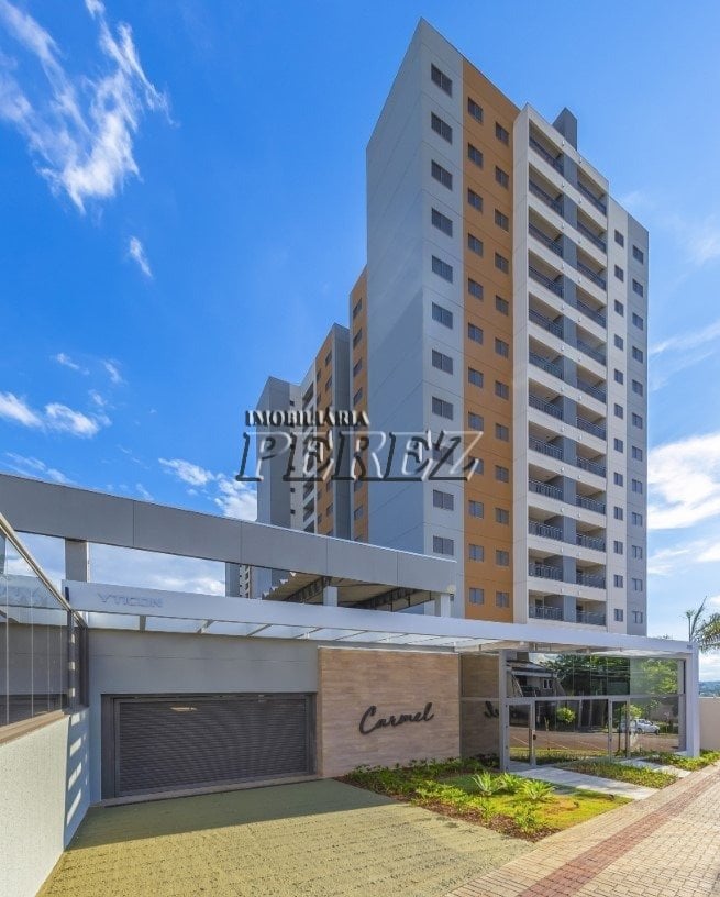 Apartamento mobiliado para alugar no Edifício Carmel região sul de Londrina - Gleba Palhano