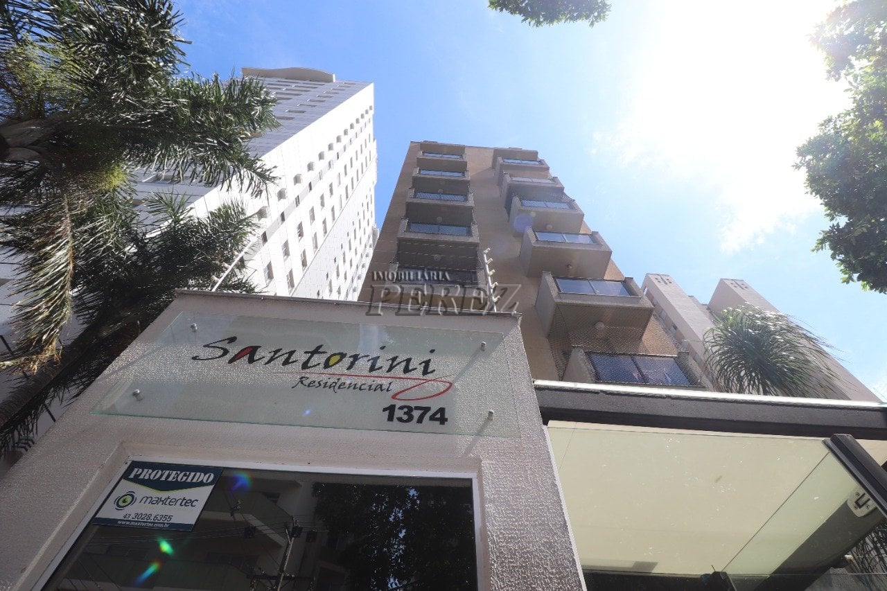 Apartamento para alugar no Edifício Santorini no centro de Londrina