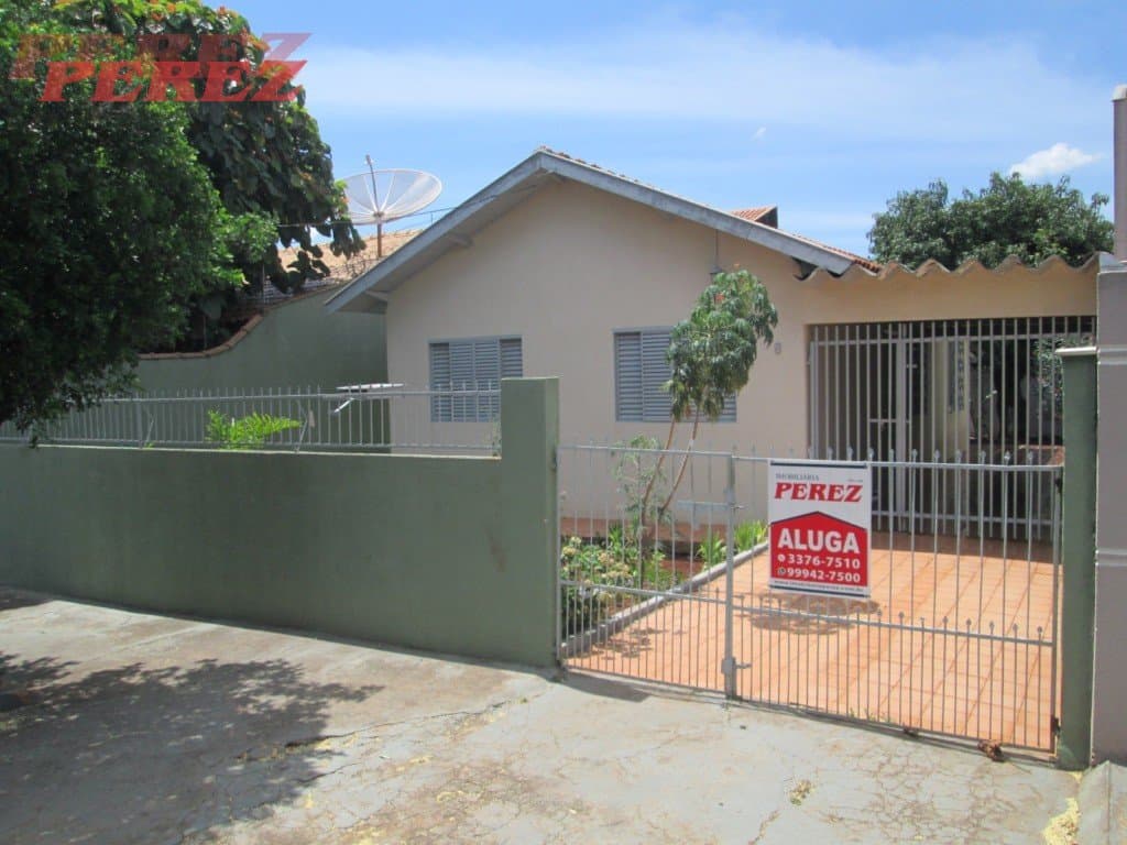 Casa para alugar na região leste de Londrina - Oriente