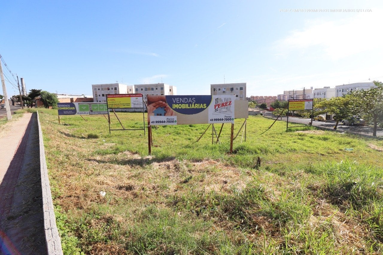 A Imobiliária Perez oferece à você mais uma ótima oportunidade de terreno para venda em Londrina.
